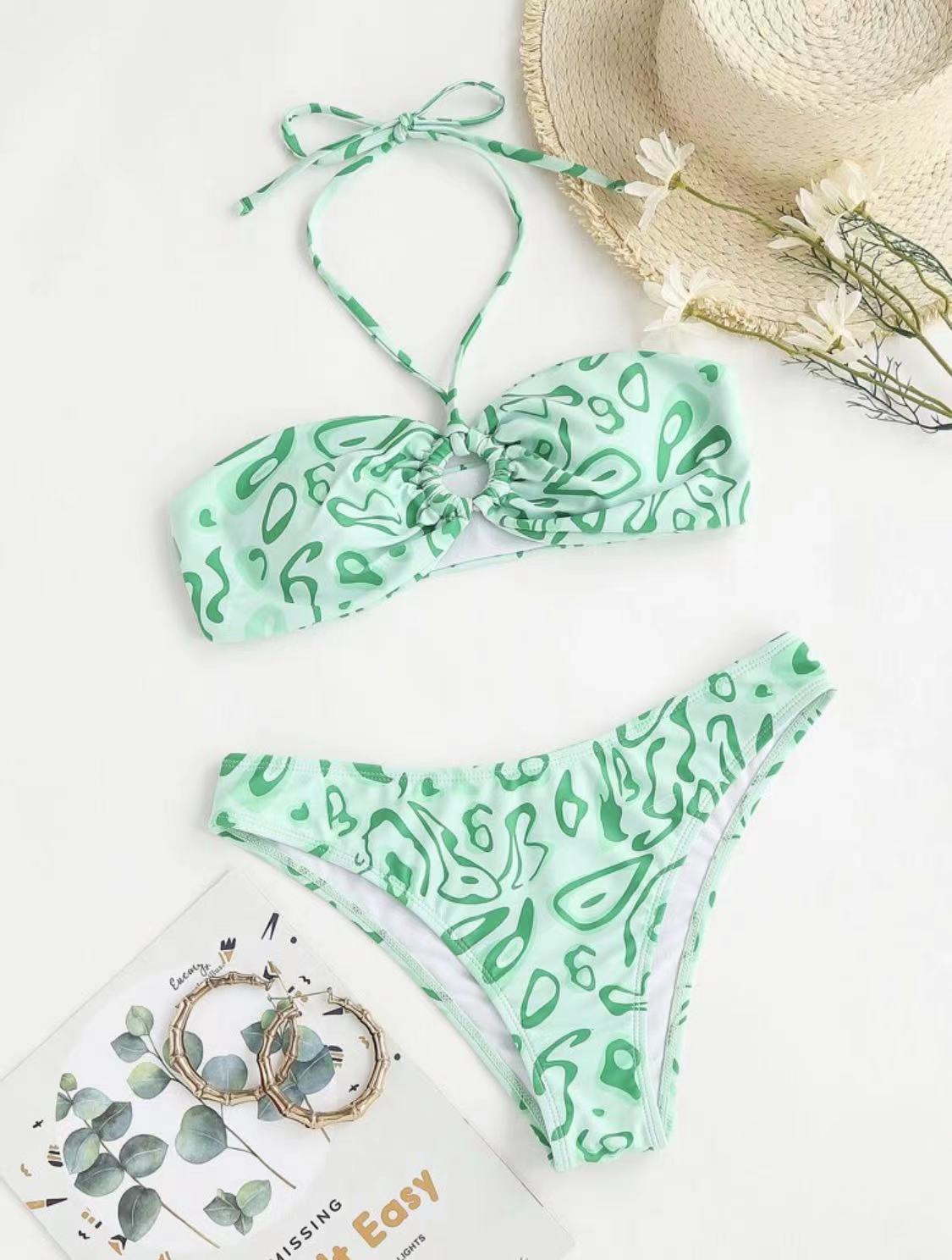 Bandeau Bikini Sexy Split Swimsuit - Image 2