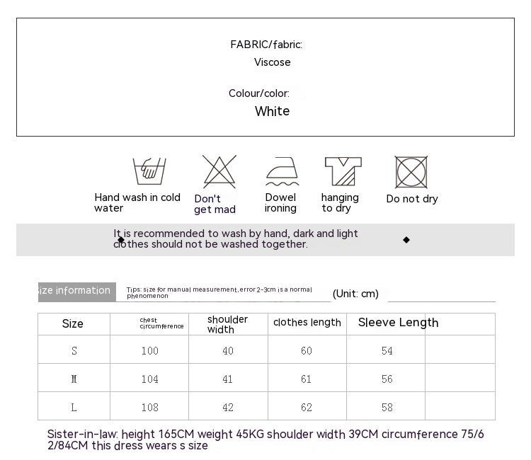 Lace Stitching French Spring Shirt - Image 4