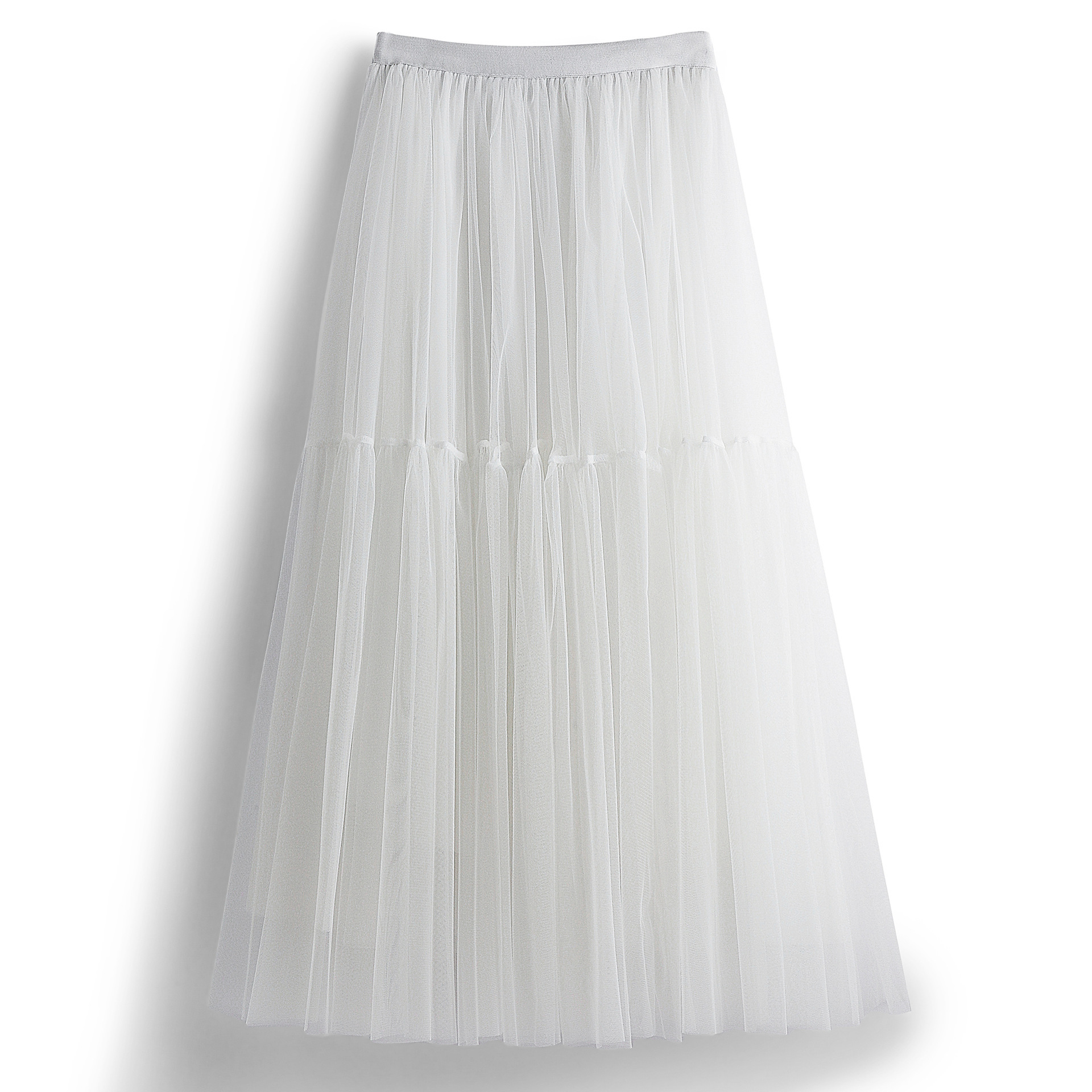 Puffy High-Waist Swing Skirt - Image 8