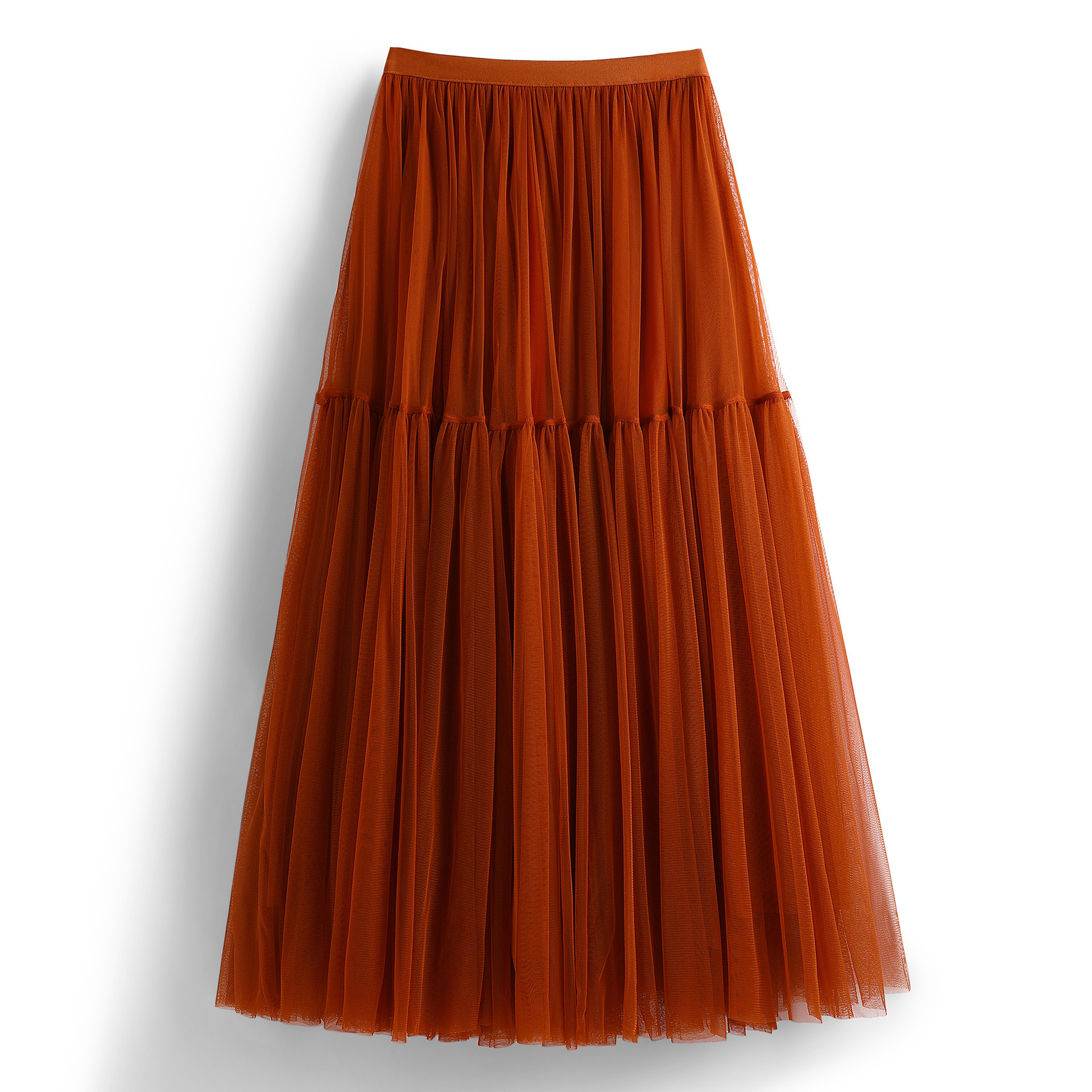 Puffy High-Waist Swing Skirt - Image 5
