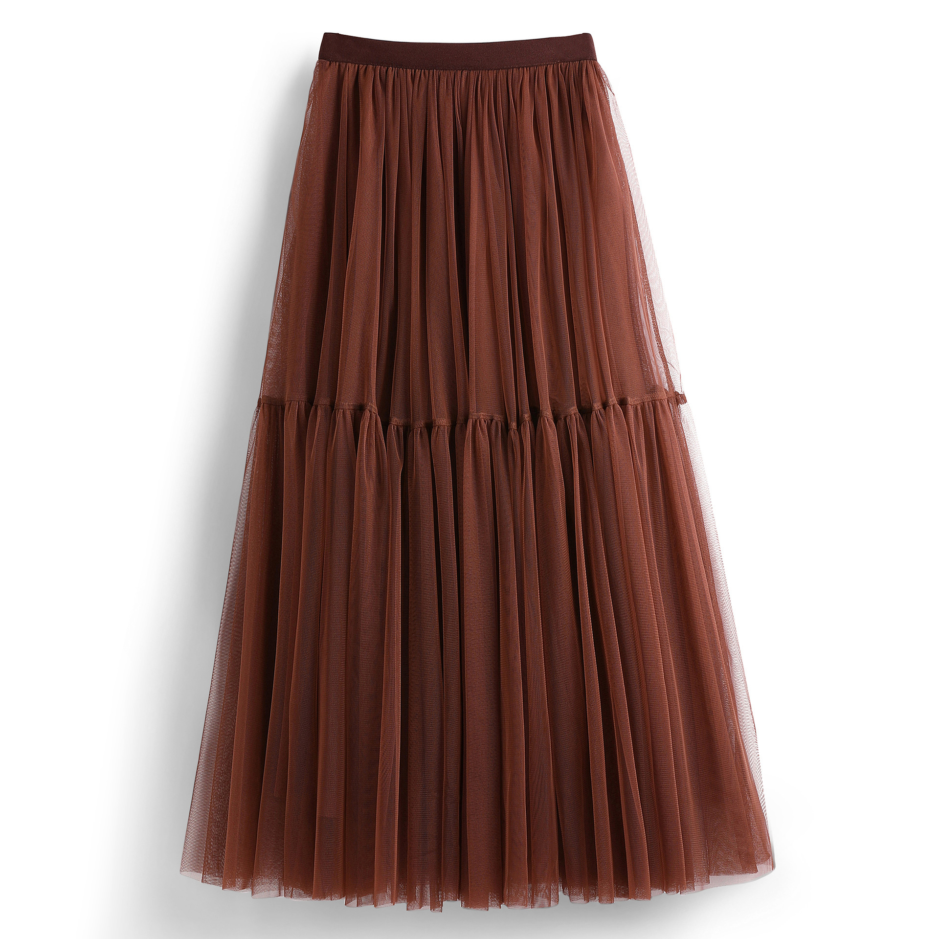 Puffy High-Waist Swing Skirt - Image 7