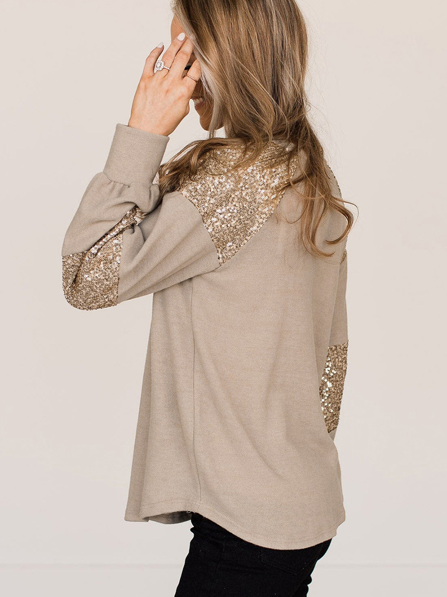 Round Neck Long Sleeve Pullover for Women - Image 3
