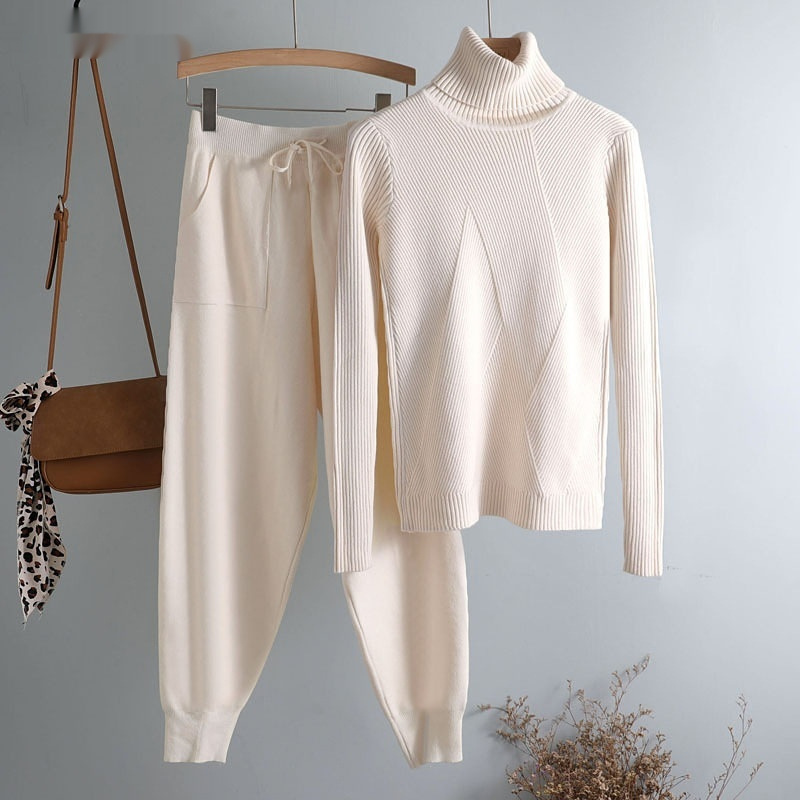 Women's Thermal Knit Sweater & Pants Set - Image 5