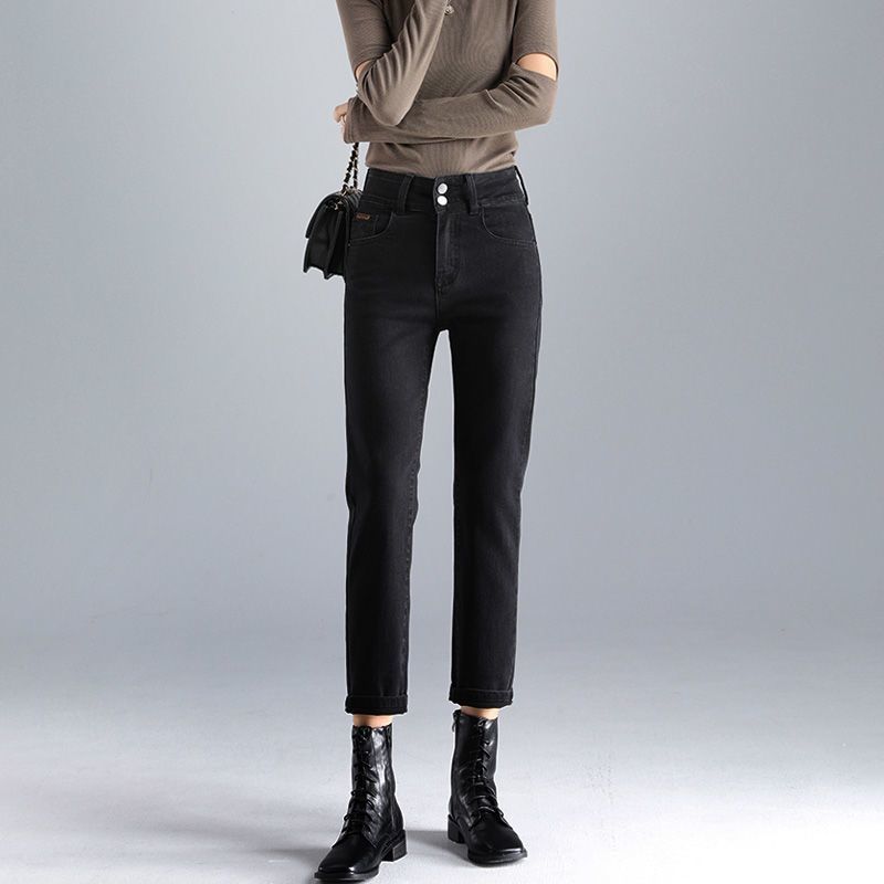 Winter Plush Jeans for Women - Image 2
