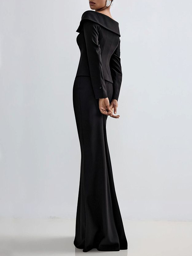 Black Double-Breasted Suit - Image 4