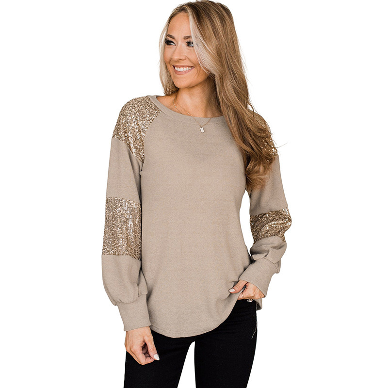 Round Neck Long Sleeve Pullover for Women - Image 5