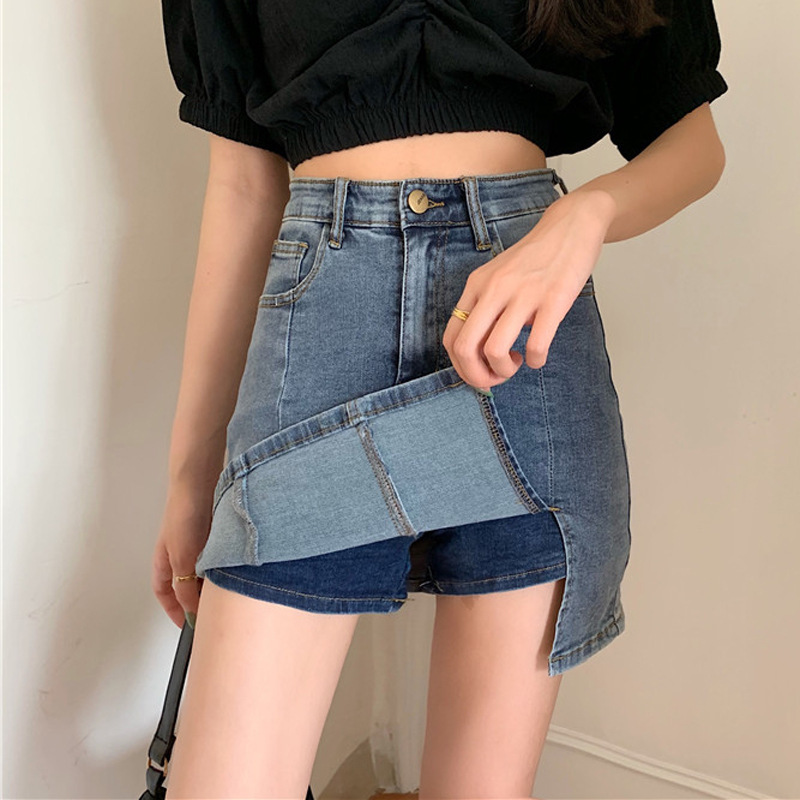 Women's Denim Skirt Shorts