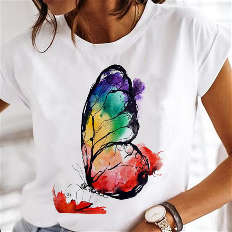 Women's Dandelion Print T-Shirt - Image 5
